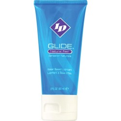 ID GLIDE - LUBRICANTE BASE AGUA ULTRA LONG LASTING TRAVEL TUBE 60 ML ID GLIDE