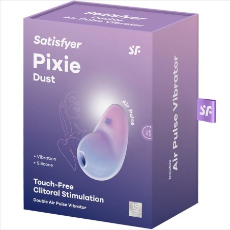 SATISFYER - PIXIE DUST LILA ESTIMULADOR AIR PLUSE SATISFYER AIR PULSE