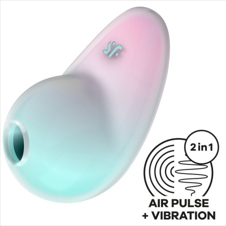 SATISFYER - PIXIE DUST AZUL ESTIMULADOR AIR PLUSE SATISFYER AIR PULSE