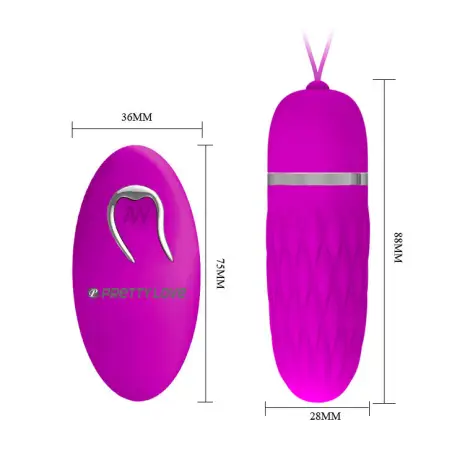 Flirtation Huevo Vibrador Dawn - 12 Patrones | Pretty Love