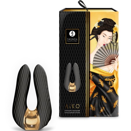 SHUNGA - AIKO MASAJEADOR INTIMO NEGRO SHUNGA TOYS