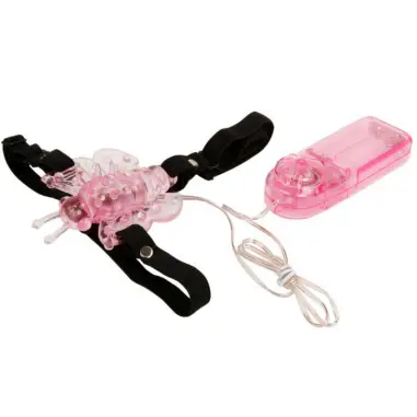 Arnés con Mariposa Vibradora Multivelocidad | Baile