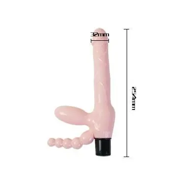 Arnés sin Cuerda TPR con Vibración y Estimulacion Anal
