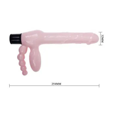 Arnés sin Cuerda TPR con Vibración y Estimulacion Anal