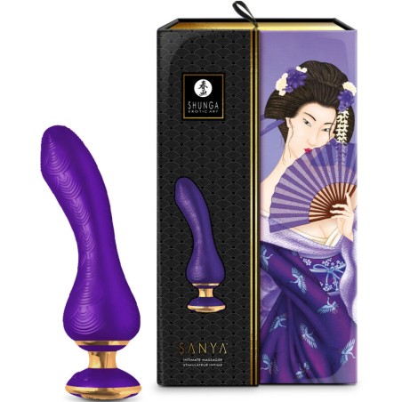 SHUNGA - SANYA MASAJEADOR INTIMO VIOLETA SHUNGA TOYS