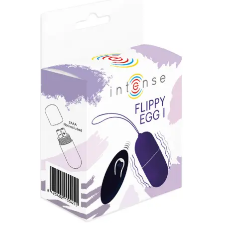 Flippy I Huevo Control Remoto Lila - 12 Modos | Intense