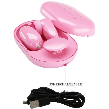 PRETTY LOVE - MAGIC BOX BALA VIBRADORA & ESTIMULADOR ROSA PRETTY LOVE SMART