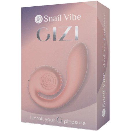 SNAIL VIBE - GIZI ESTIMULADOR DUAL ROSA SNAIL VIBE