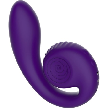 SNAIL VIBE - GIZI ESTIMULADOR DUAL VIOLETA SNAIL VIBE