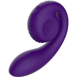 SNAIL VIBE - GIZI ESTIMULADOR DUAL VIOLETA SNAIL VIBE 2
