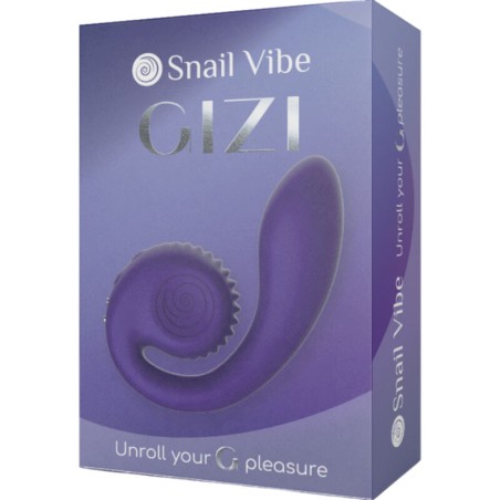 SNAIL VIBE - GIZI ESTIMULADOR DUAL VIOLETA SNAIL VIBE