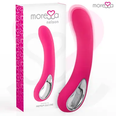 MORESSA - NELSON MASAJEADOR PUNTO G PREMIUM SILICONE RECARGABLE