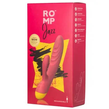 Jazz Vibrador Rabbit Recargable Rojo - Sumergible | ROMP