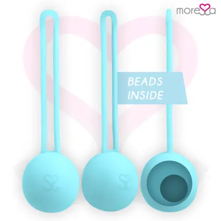 MORESSA - OSIAN ONE ENTRENAMIENTO SUELO PELVICO 51gr PREMIUM SILICONA TURQUESA