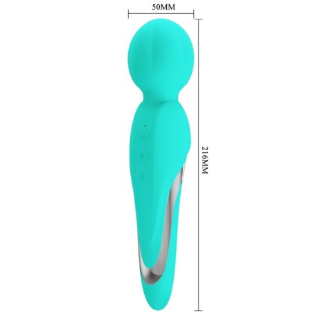 PRETTY LOVE - WALTER VIBRADOR WAND VERDE AGUA PRETTY LOVE FLIRTATION