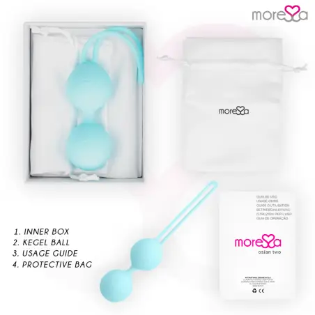 Osian Two Entrenamiento Suelo Pelvico 101 g Premium Silicona