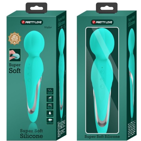 PRETTY LOVE - WALTER VIBRADOR WAND VERDE AGUA PRETTY LOVE FLIRTATION