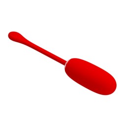 PRETTY LOVE - JULIUS HUEVO VIBRADOR IMPERMEBLE & RECARGABLE ROJO PRETTY LOVE SMART