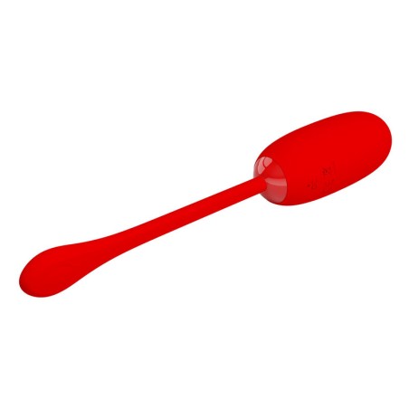 PRETTY LOVE - JULIUS HUEVO VIBRADOR IMPERMEBLE & RECARGABLE ROJO PRETTY LOVE SMART