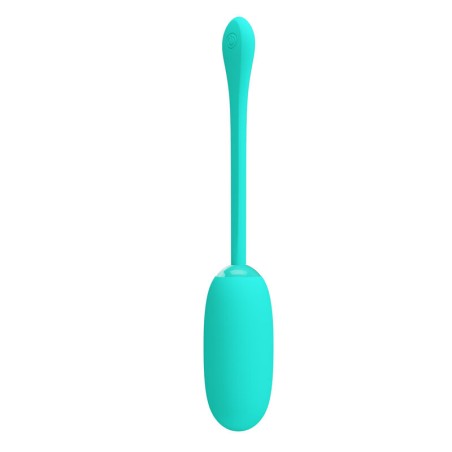 PRETTY LOVE - JULIUS HUEVO VIBRADOR IMPERMEBLE & RECARGABLE VERDE AGUA PRETTY LOVE SMART