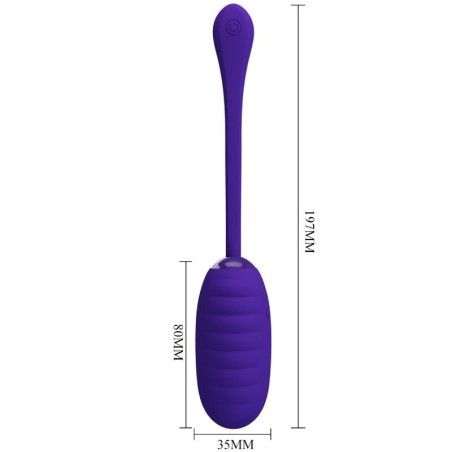 PRETTY LOVE - KIRK HUEVO VIBRADOR RECARGABLE LILA PRETTY LOVE SMART