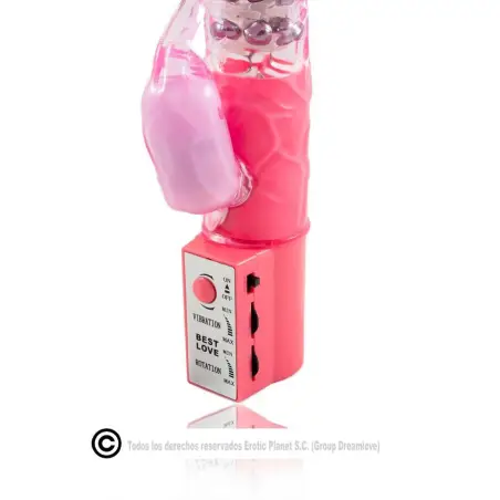 Rotador Rabbit Rosa Superestimulador - Rotación | Baile