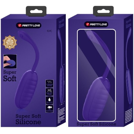 PRETTY LOVE - KIRK HUEVO VIBRADOR RECARGABLE LILA PRETTY LOVE SMART