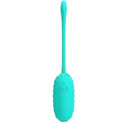 PRETTY LOVE - KIRK HUEVO VIBRADOR RECARGABLE VERDE AGUA PRETTY LOVE SMART 2