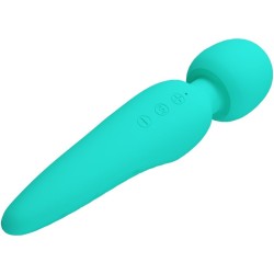 PRETTY LOVE - MEREDITH MASAJEADOR 12 MODOS VIBRACIÓN VERDE AGUA PRETTY LOVE SMART 2