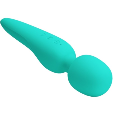 PRETTY LOVE - MEREDITH MASAJEADOR 12 MODOS VIBRACIÓN VERDE AGUA PRETTY LOVE SMART