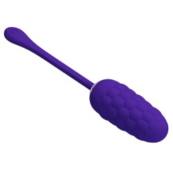 PRETTY LOVE - HUEVO VIBRADOR CON TEXTURA MARINA RECARGABLE LILA PRETTY LOVE SMART