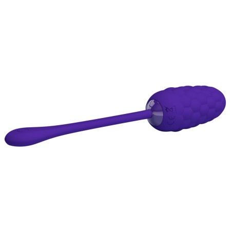 PRETTY LOVE - HUEVO VIBRADOR CON TEXTURA MARINA RECARGABLE LILA PRETTY LOVE SMART