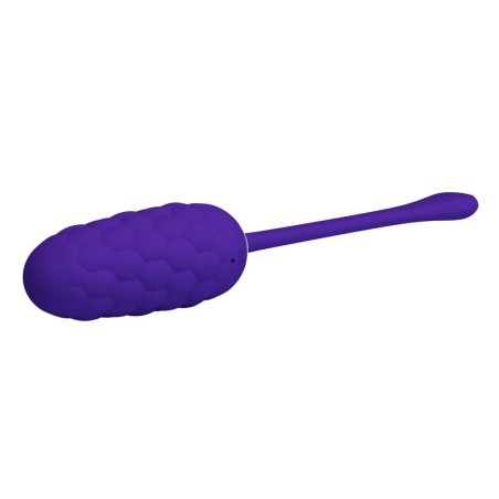 PRETTY LOVE - HUEVO VIBRADOR CON TEXTURA MARINA RECARGABLE LILA PRETTY LOVE SMART