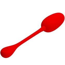 PRETTY LOVE - KNUCKER HUEVO VIBRADOR RECARGABLE ROJO PRETTY LOVE FLIRTATION 2
