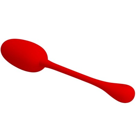 PRETTY LOVE - KNUCKER HUEVO VIBRADOR RECARGABLE ROJO PRETTY LOVE FLIRTATION