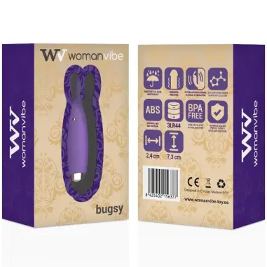 Bugsy Estimulador Rabbit Silicona - Vibrador | Womanvibe