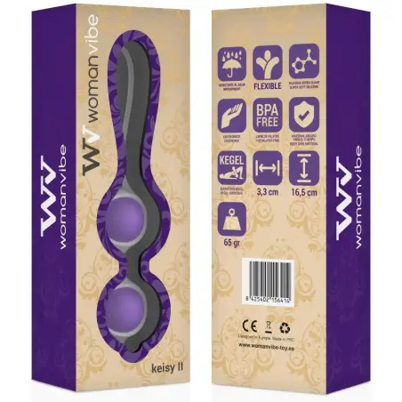 Keisy II Bolas Silicona - Envío Discreto | Womanvibe