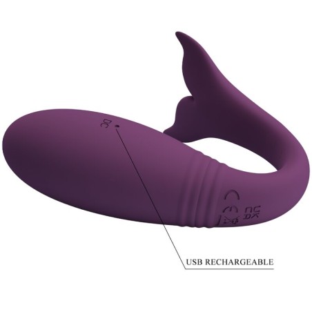 PRETTY LOVE - JAYLEEN VIBRADOR APP CONTROL REMOTO LILA PRETTY LOVE LED