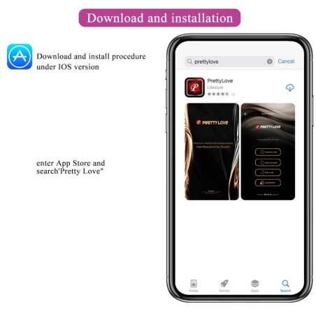 PRETTY LOVE - JAYLEEN VIBRADOR APP CONTROL REMOTO LILA PRETTY LOVE LED