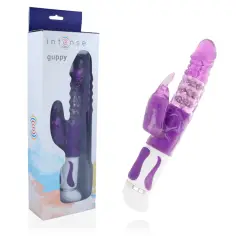 INTENSE - GUPPY VIBRADOR ROTADOR LILA 2