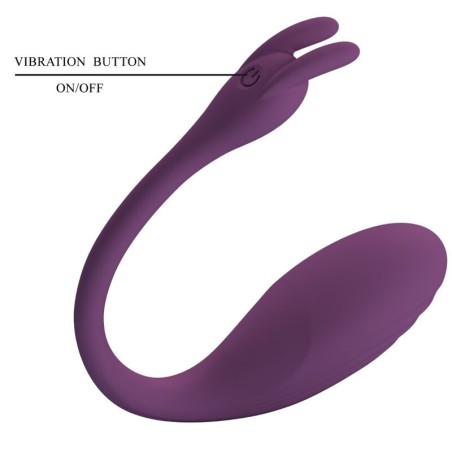 PRETTY LOVE - CATALINA VIBRADOR APP CONTROL REMOTO LILA PRETTY LOVE LED