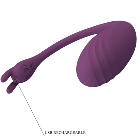 PRETTY LOVE - CATALINA VIBRADOR APP CONTROL REMOTO LILA PRETTY LOVE LED