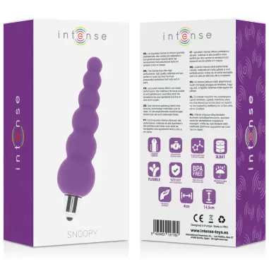 Snoopy 7 Speeds Silicone Lila - 7 Velocidades | Intense