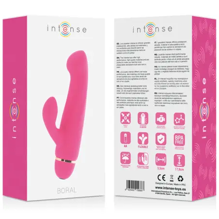 Boral 20 Speeds Silicone Rosa - 20 Velocidades | Intense