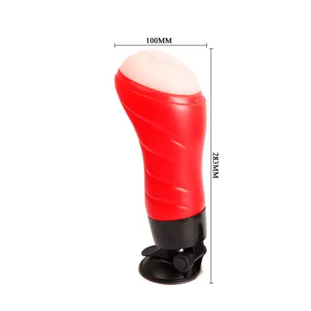 Vagina con Base Masturbador Voz - 12 Modos | Crazy Bull
