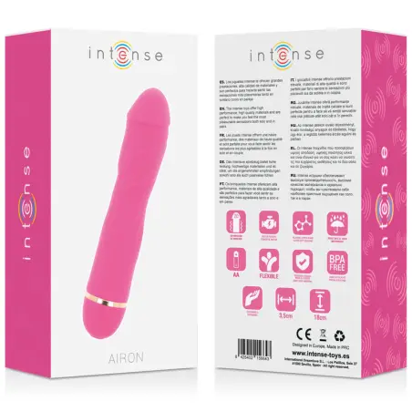 Airon 20 Speeds Silicone Rosa - 20 Velocidades | Intense