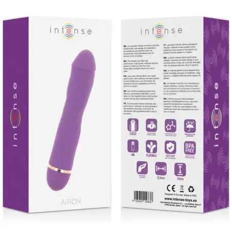 Airon 20 Speeds Silicone Lila - 20 Velocidades | Intense