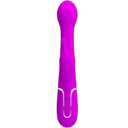 PRETTY LOVE - DEJON VIBRADOR RABBIT 3 EN 1 MULTIFUNCIÓN VIOLETA PRETTY LOVE FLIRTATION 2
