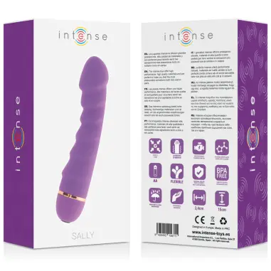 Sally 20 Speeds Silicone Lila - 20 Velocidades | Intense