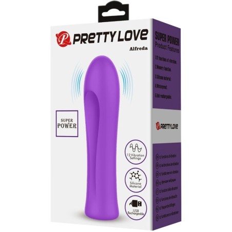 PRETTY LOVE - ALFREDA VIBRADOR SUPER POWER MORADO PRETTY LOVE FLIRTATION